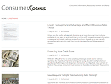 Tablet Screenshot of consumerkarma.com